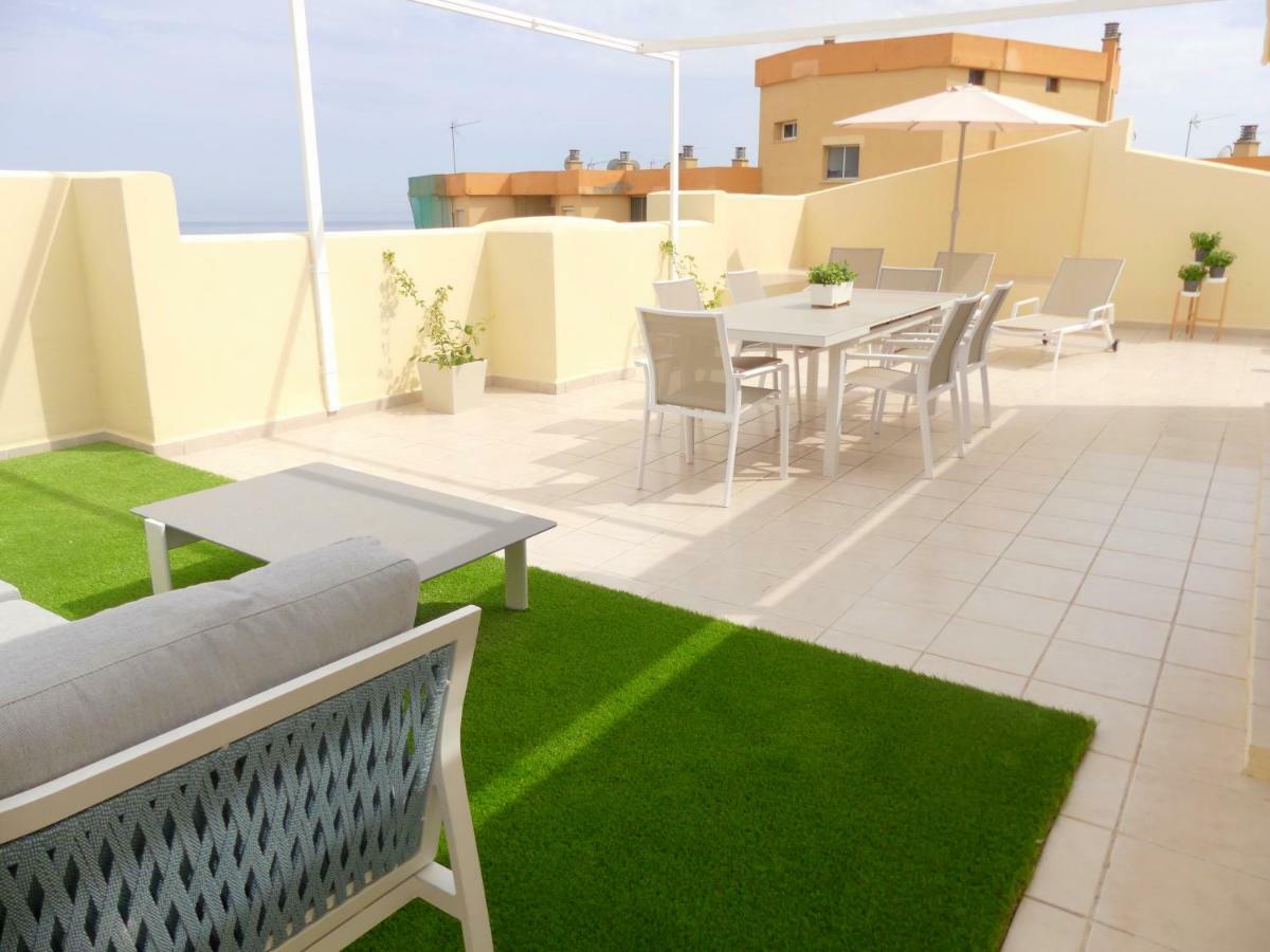 Duplex La Carihuela 1ª Linea De Playa Apartamento Costa Del Sol Torremolinos Bagian luar foto