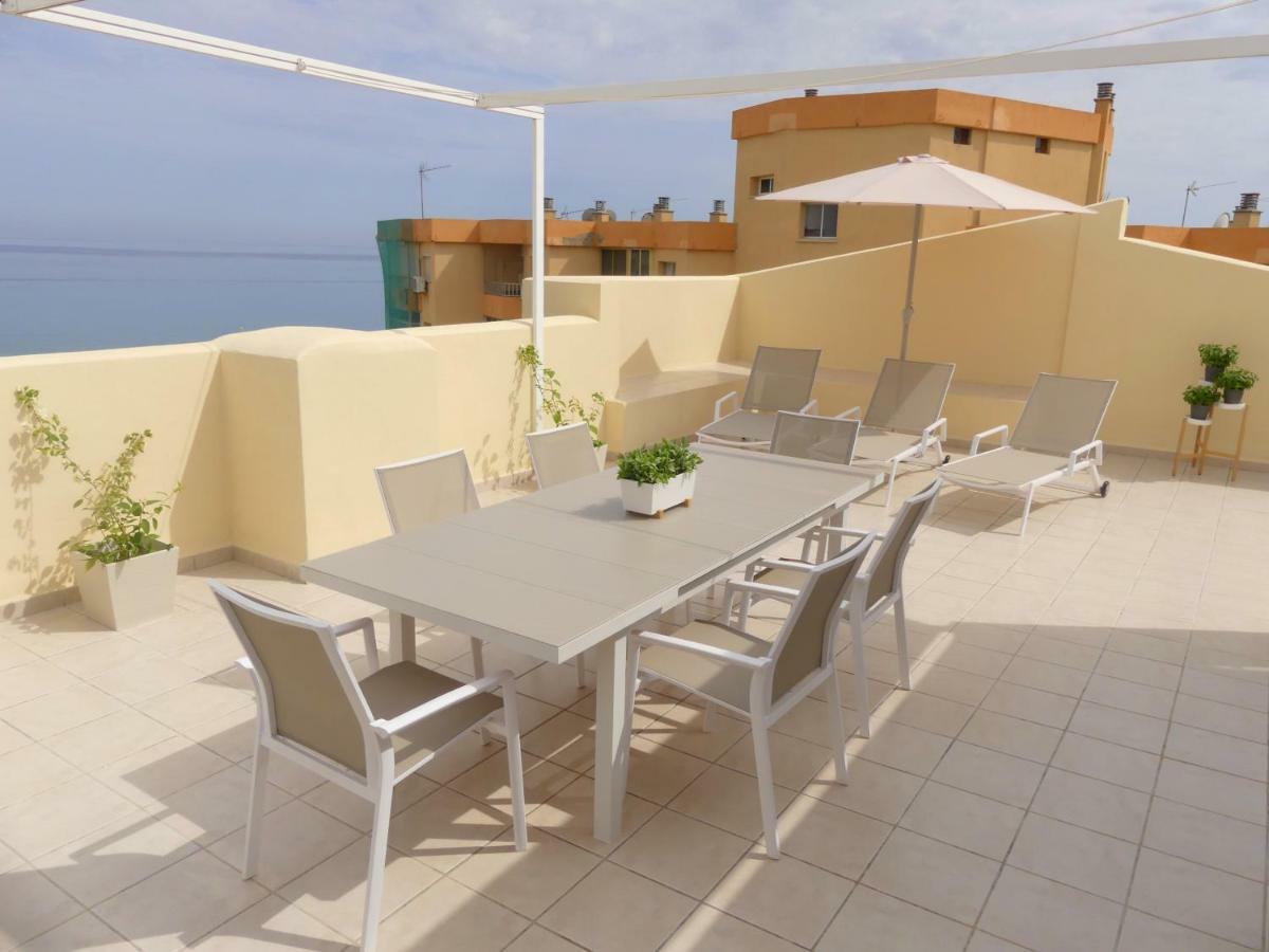 Duplex La Carihuela 1ª Linea De Playa Apartamento Costa Del Sol Torremolinos Bagian luar foto